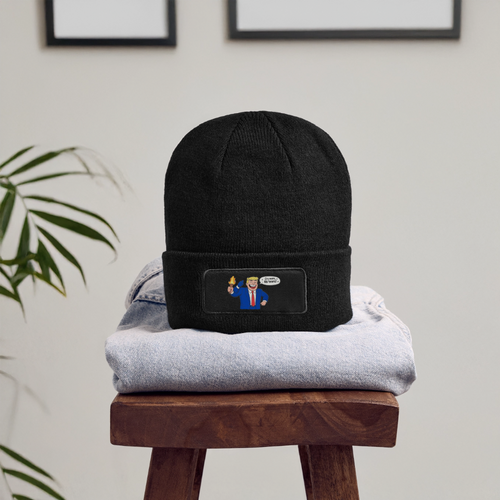 Cry More Lib Tears Beanie - black