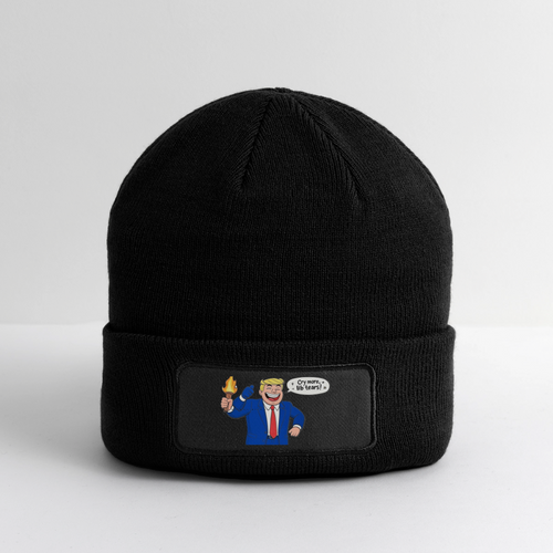 Cry More Lib Tears Beanie - black