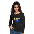 Cry Liberal Tears Women's Premium Long Sleeve T-Shirt - black